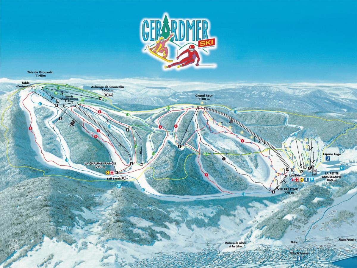 Le Montagnard Lejlighed Gérardmer Eksteriør billede